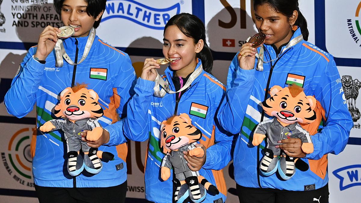 Ojasvi Thakur powers India to a sweep of air rifle medals