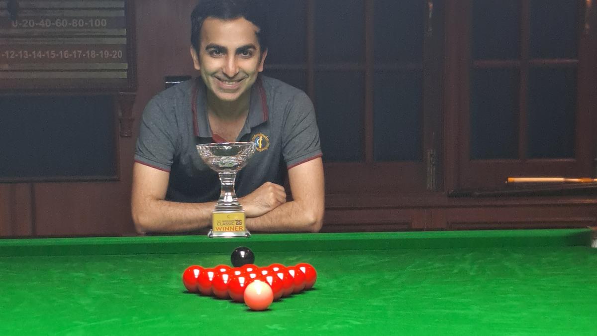 CCI Snooker Classic 2025 | Pankaj gets the better of Ishpreet in the final