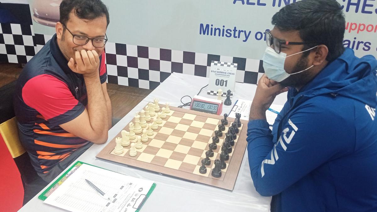 National chess championship: Surya Shekhar Ganguly is running a strong campaign for seventh title