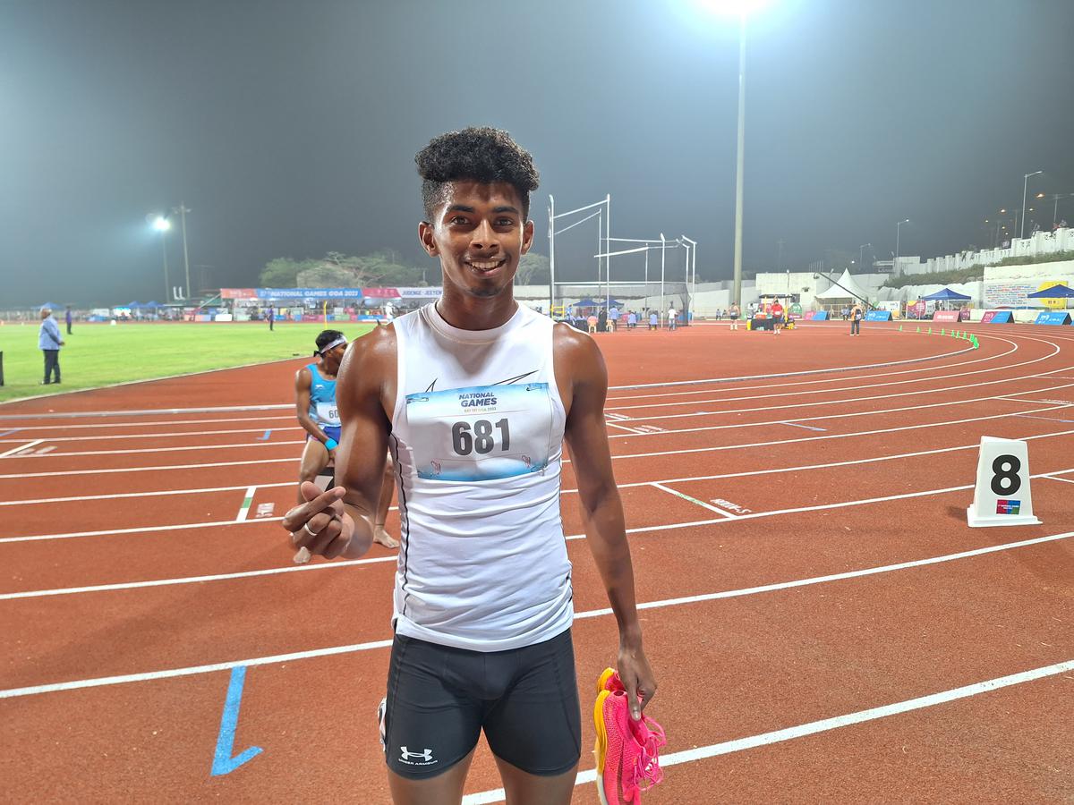 Pradeep Senthil Kumar who won the men’s 800m gold. 