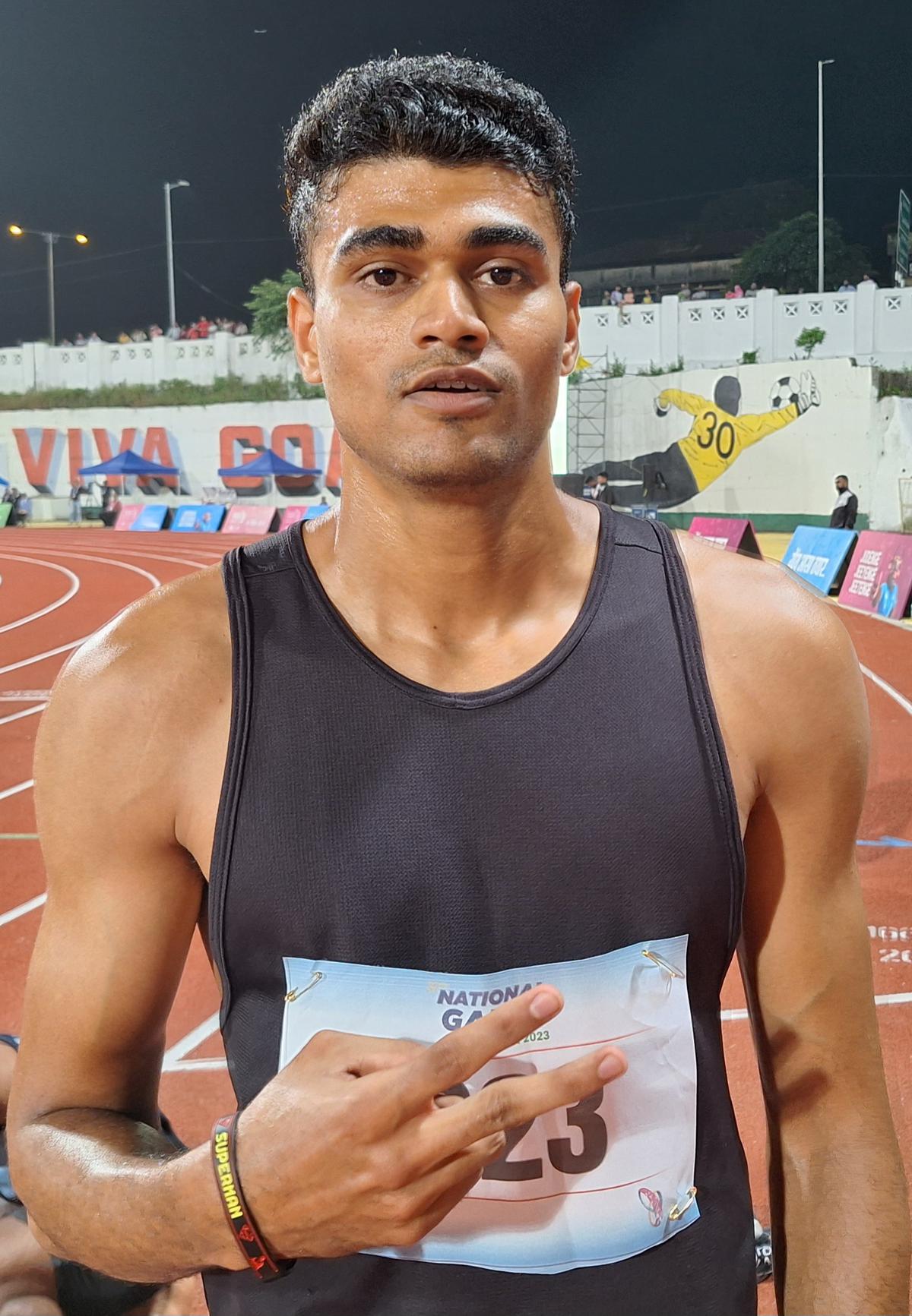 Dhaval Utekar won the men’s 400m hurdles shocking National Open champion Nikhil. 