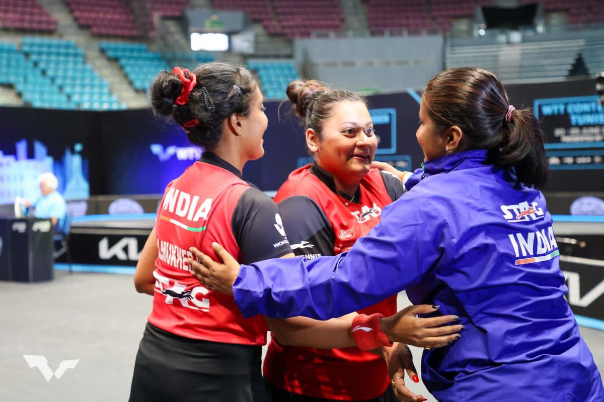 Going places: With their recent exploits Ayhika and Sutirtha jumped 18 places to be ranked World No. 18 in doubles, and their next target will be to breach the top-10.