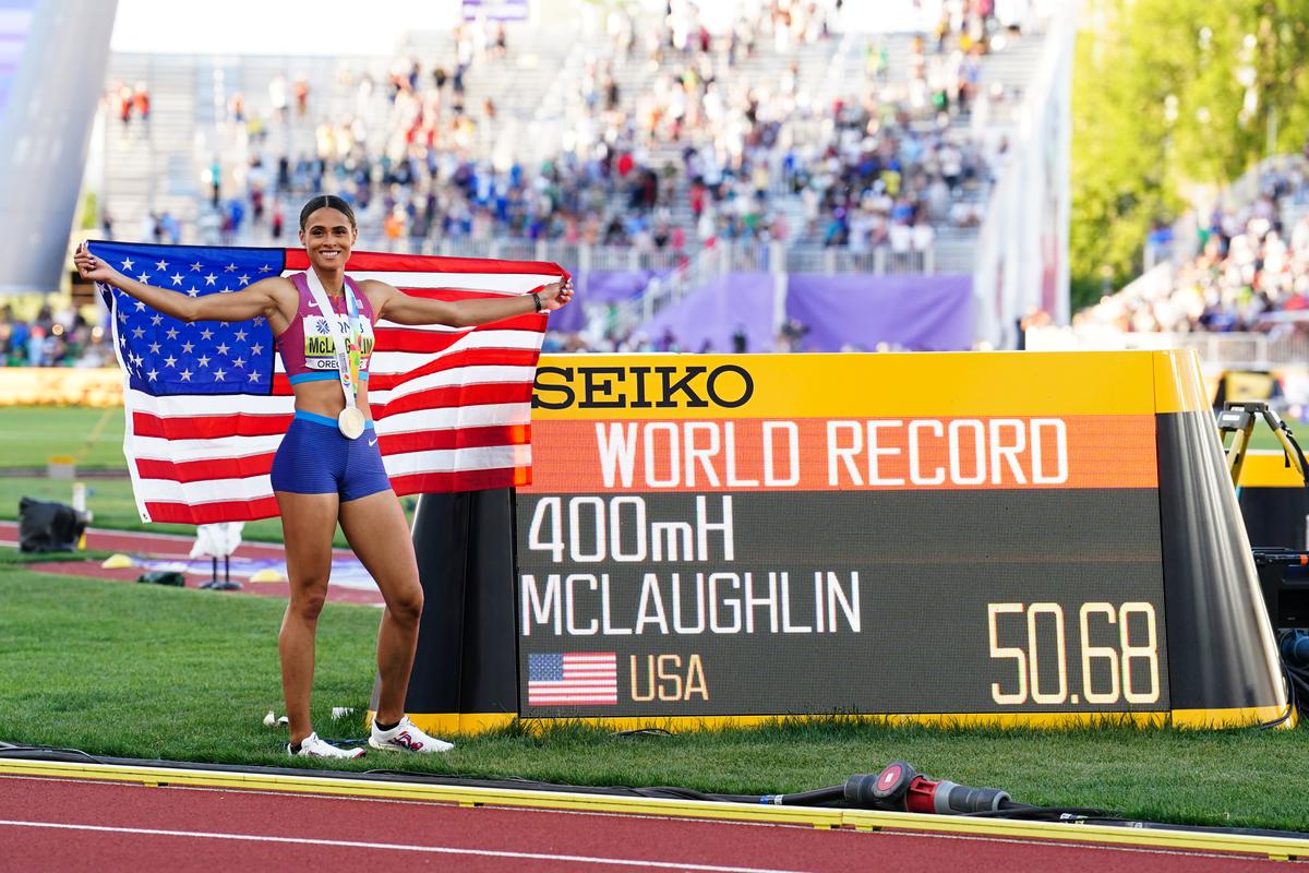 Uncharted territory: McLaughlin-Levrone, the only woman to run a sub-51-second time in the 400m hurdles, is looking to get into the 49s. 