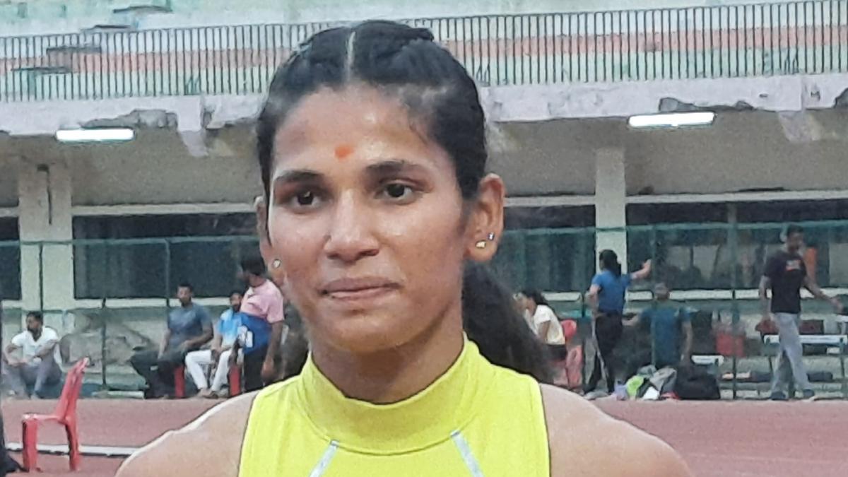 Jyothi wins women’s 100m hurdles at 26th National Federation Cup athletics in Ranchi despite late wobble