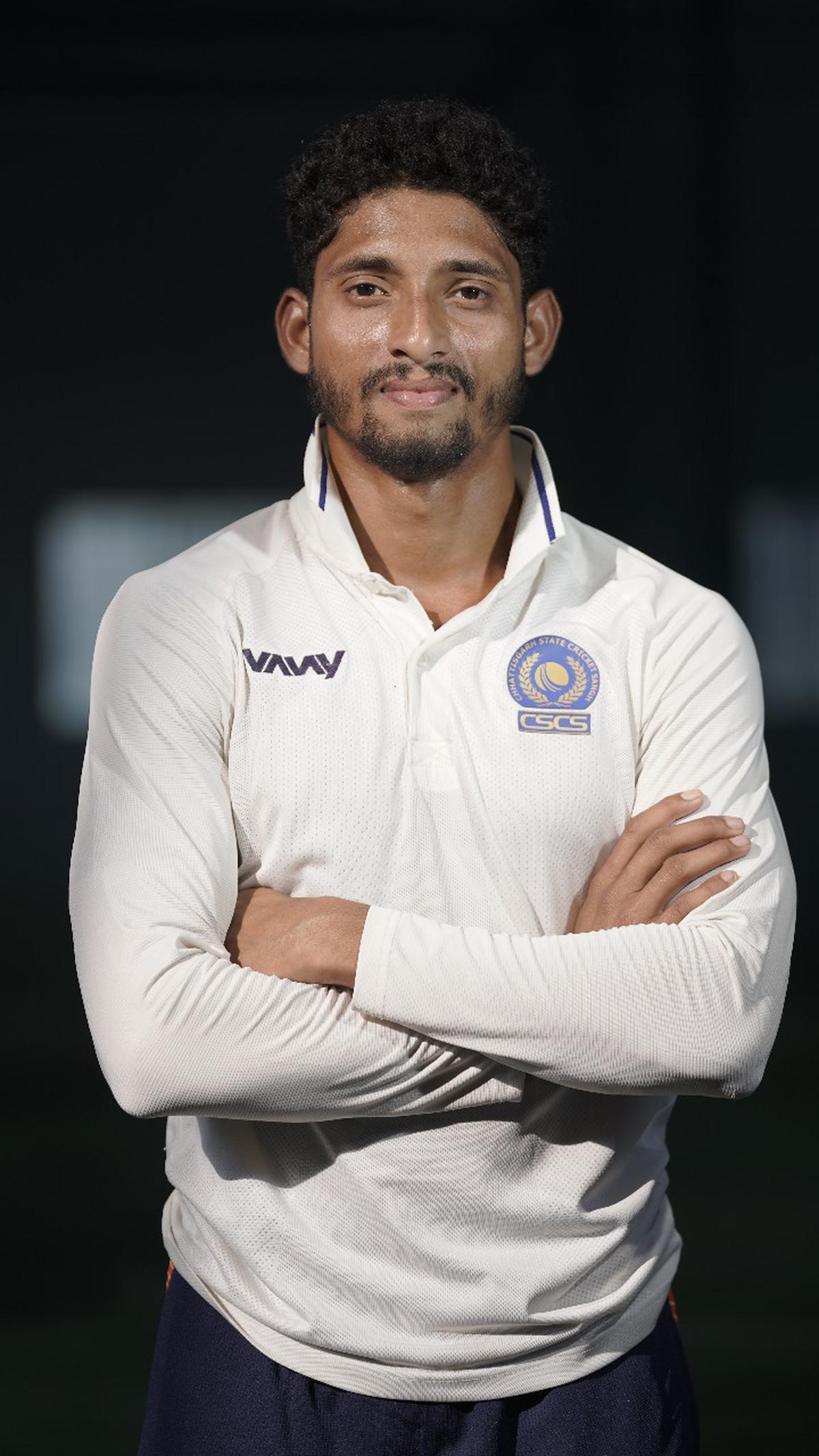 Ashish Chouhan impressed with a five wicket haul on debut for Chhattisgarh in its Ranji Trophy encounter against Kerala at Raipur on February 3, 2024.