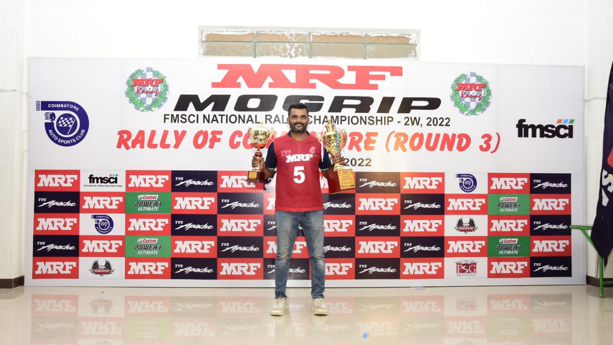 Rajendra rules MRF Rally of Coimbatore again