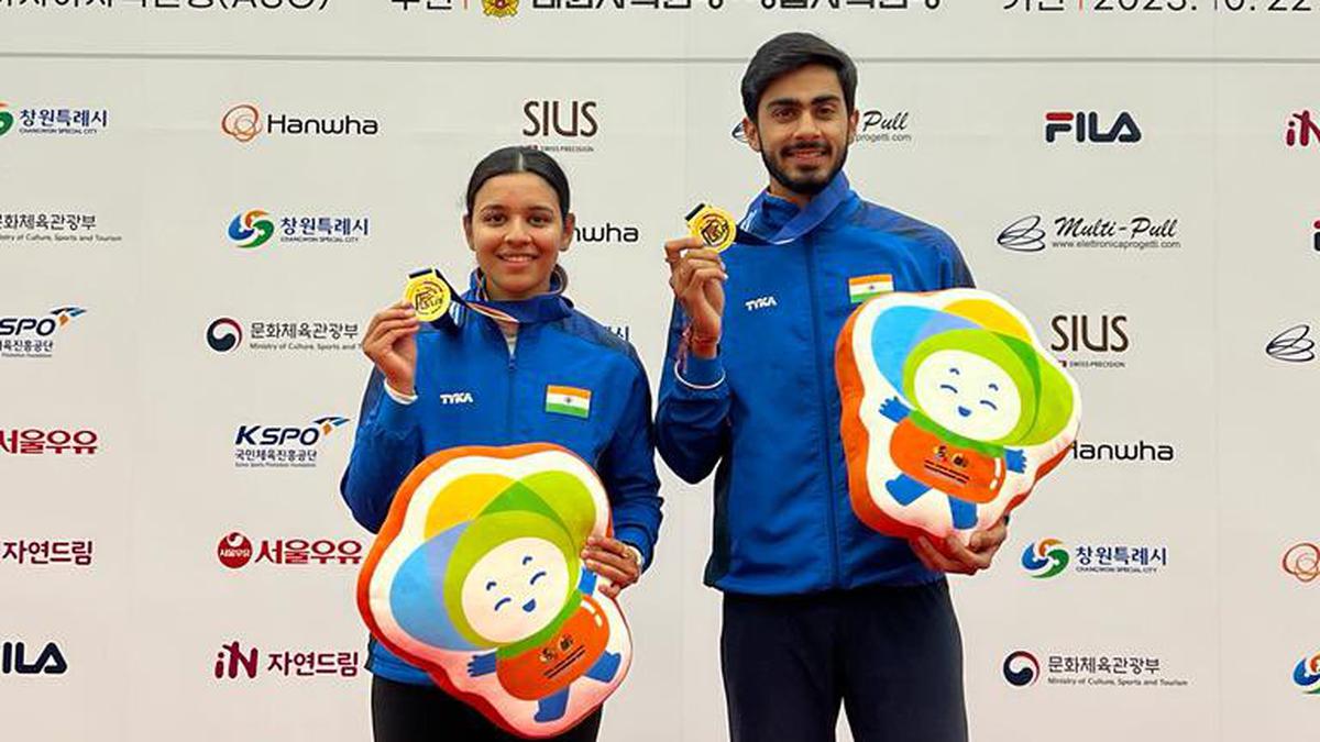 Double delight for India in skeet; Manu seals Olympic quota in sports pistol