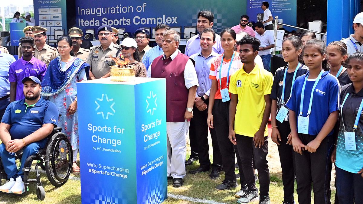 HCLFoundation dedicates sports complex to government school
