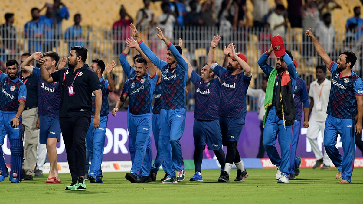 It’s Afghanistan’s turn for a lap of honour at Chepauk