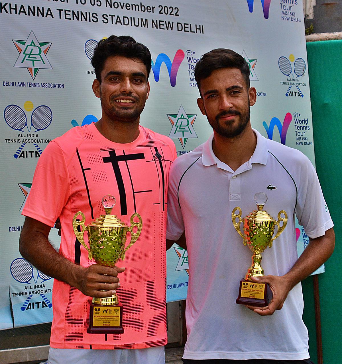 ITF men’s tennis tournament | Digvijay wins maiden title