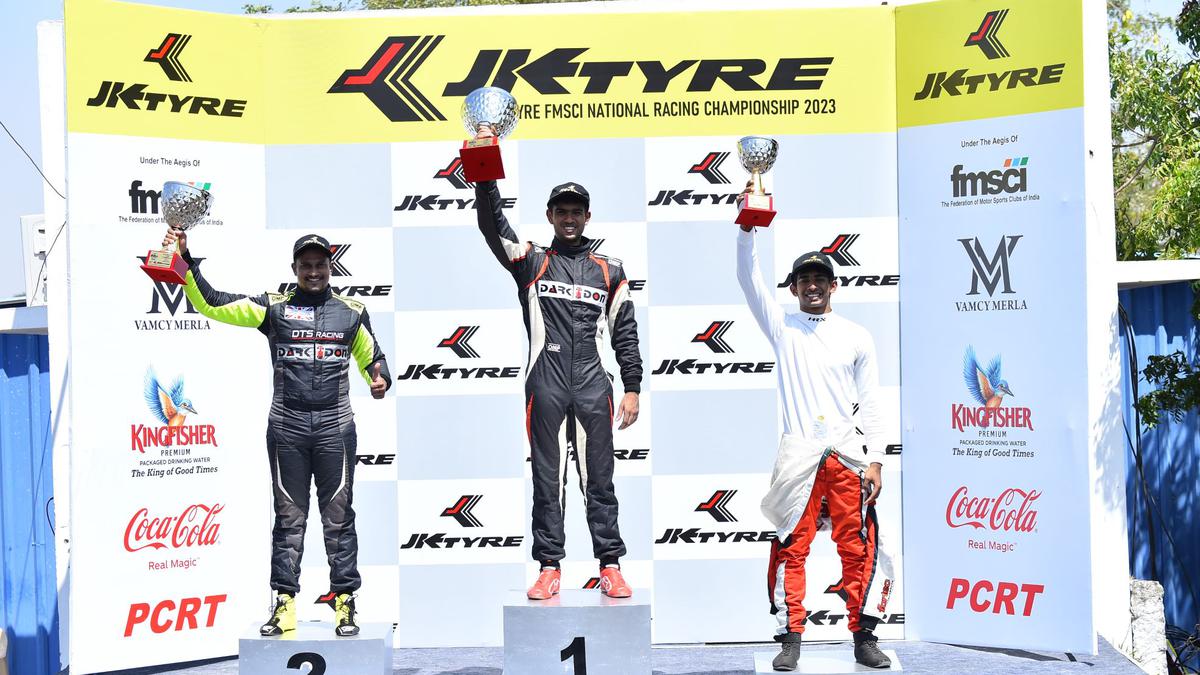 MOTORSPORTS | Double delight for Arya Singh as he wards of senior teammate Diljith