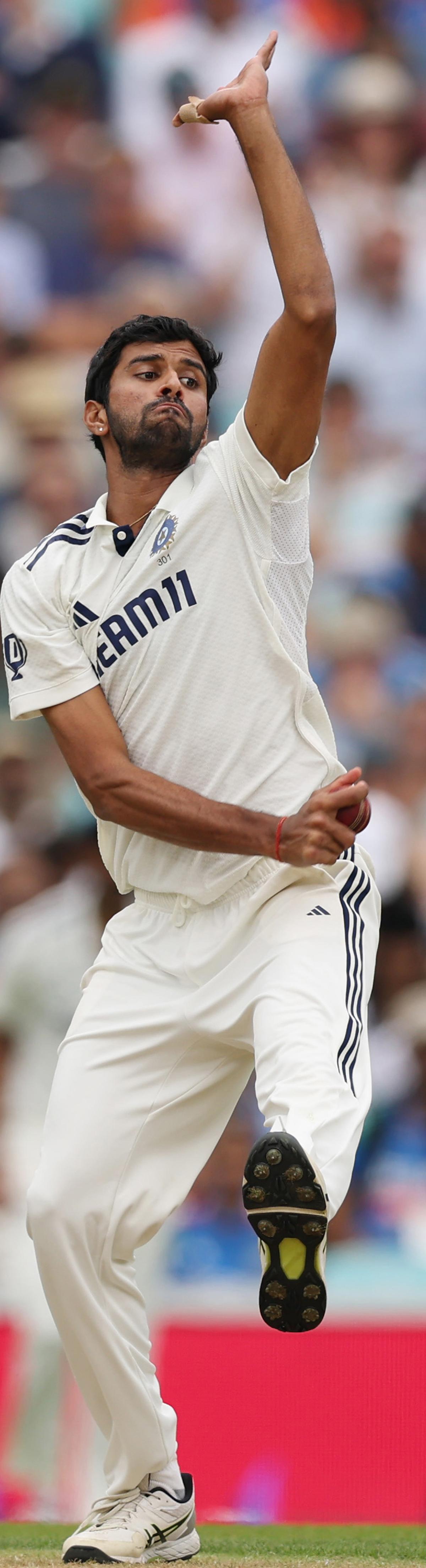 Washington’s ability to drift the ball enhances his off-spin. He has the potential to improve, given that spinners mature over time.