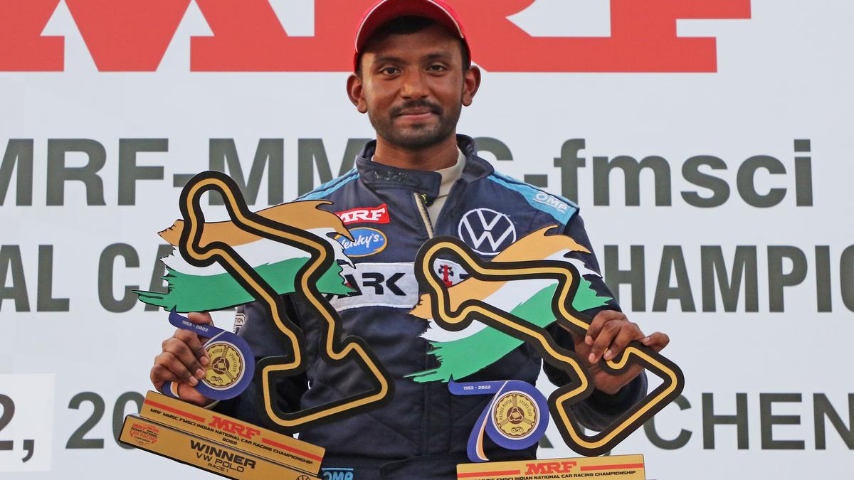 Big wins for Sohil Shah, Arjun Narendran; Sandeep Kumar notches double in VW Polo Cup