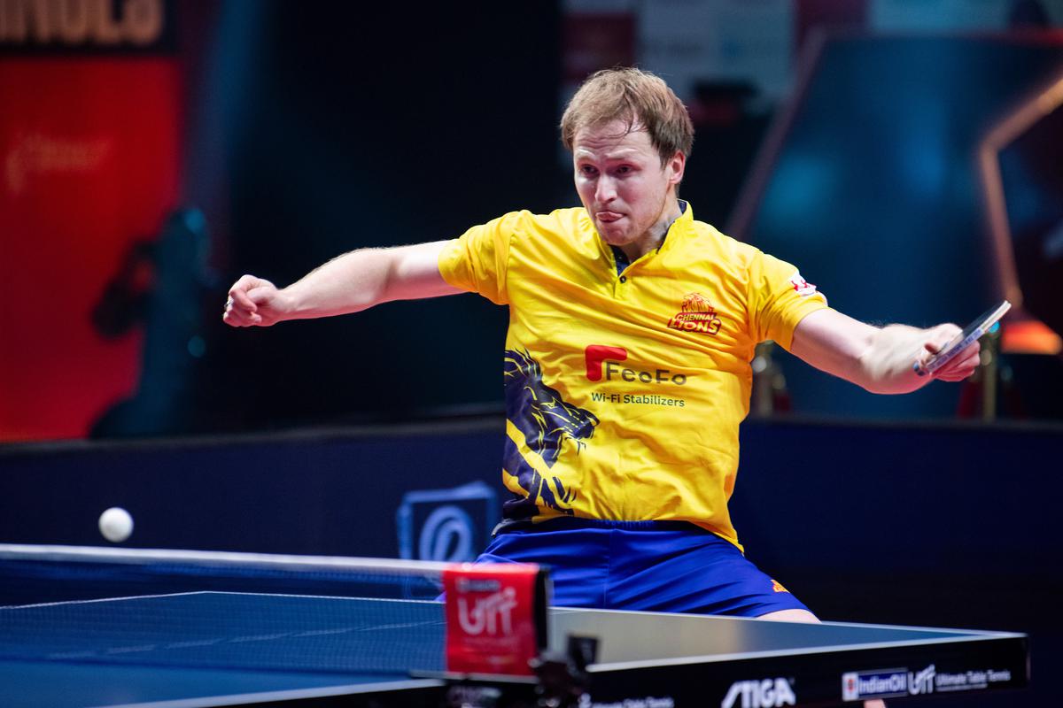 Happy hunting ground: Duda shone in the fourth edition of Ultimate Table Tennis, winning the MVP award. He can’t wait to return to India, calling the country ‘his lucky charm’. 