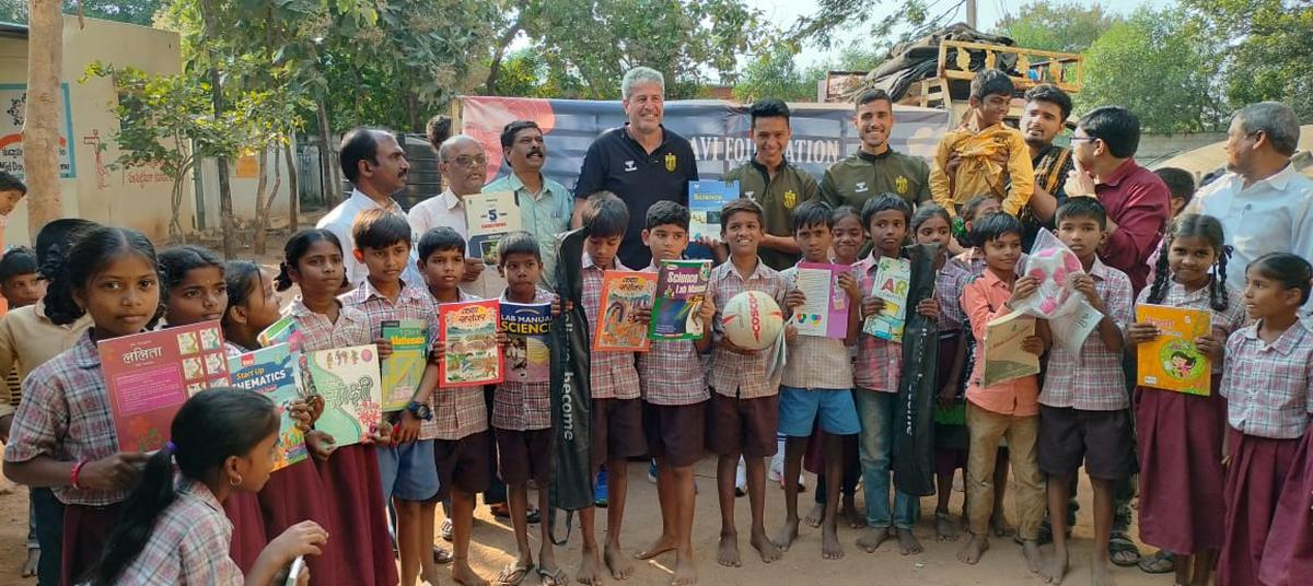 Hyderabad Football Club wins little hearts