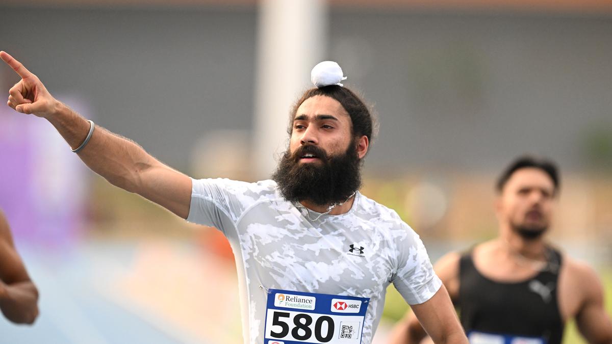 Indian Grand Prix 1: Gurindervir smashes men's 100m national record, clocks 10.20s