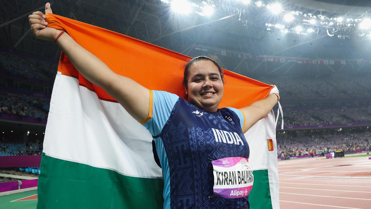 Hangzhou Asian Games | Shot putter Kiran Baliyan wins India’s first athletics medal