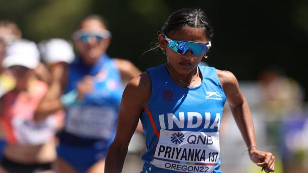 Commonwealth Games 2022 | Priyanka Goswami clinches silver in women’s 10,000m race walk