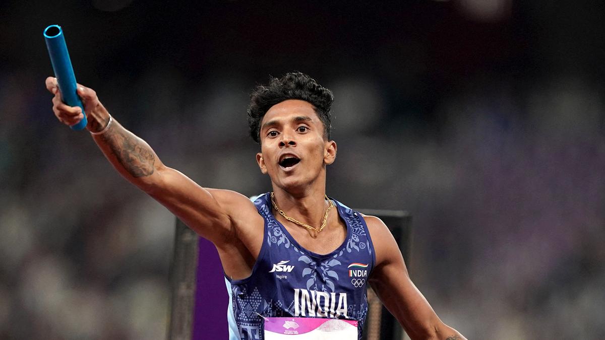 Indian men’s 4x400m team fails to finish World Relays heat race, second leg runner pulls out due to cramps