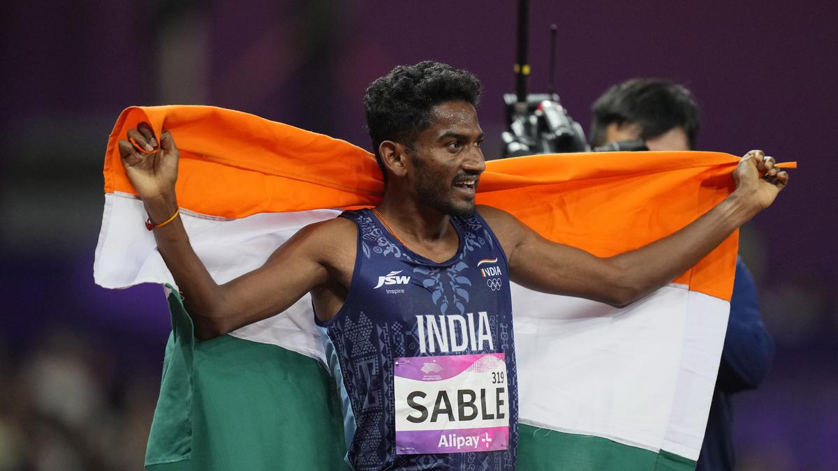 Hangzhou Asian Games athletics | Avinash Sable becomes first Indian to win 3,000m steeplechase gold