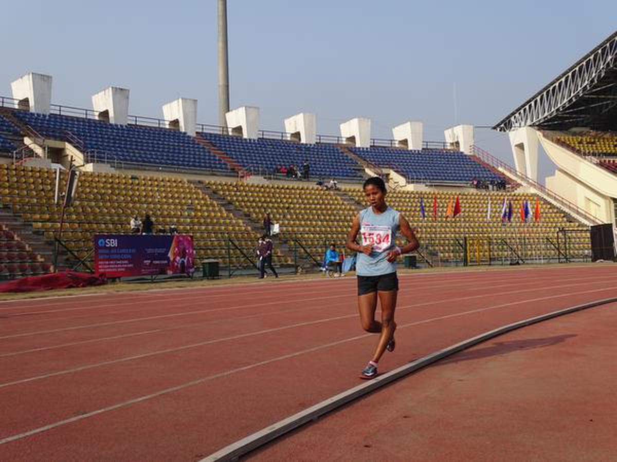 National junior athletics: Munita Prajapati breaks national record