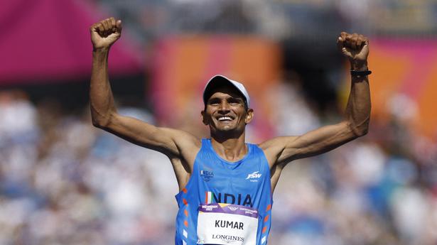 CWG 2022 | Sandeep Kumar wins bronze in men's 10,000m racewalk