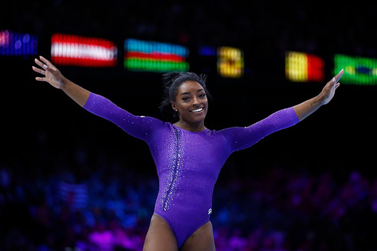 Invincible on the floor: In addition to a sixth all-around World title, Biles also clinched a sixth World floor championship, a discipline where she remains undefeated. 