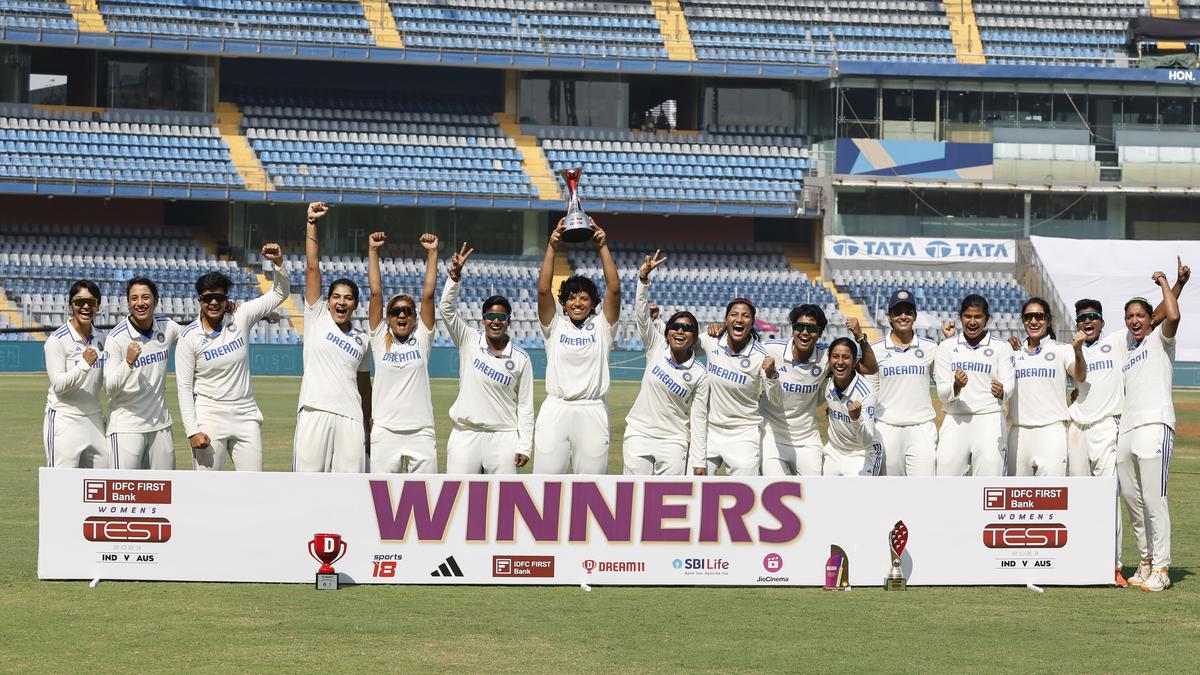India women vs Australia women Test | India records maiden historic Test win over Australia