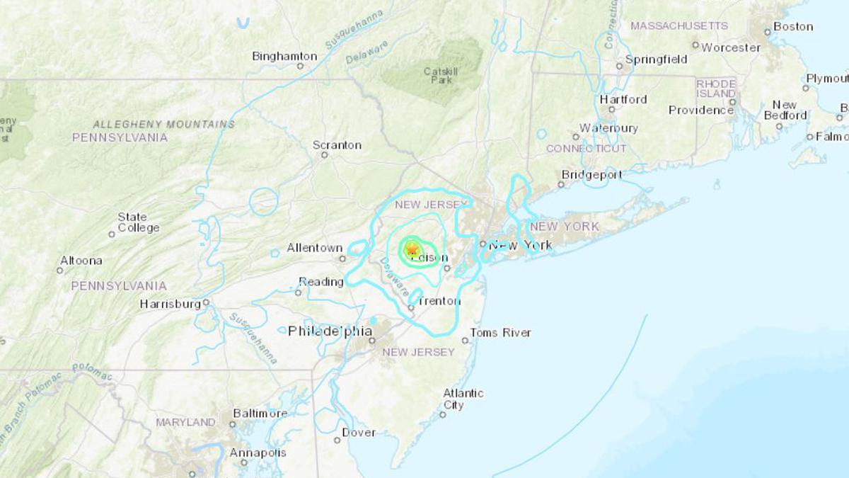 Magnitude 4.7 earthquake hits New York City region, USGS says