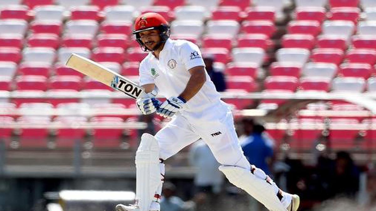 BAN vs AFG Test Rahmat Shah first Afghanistan cricketer to hit