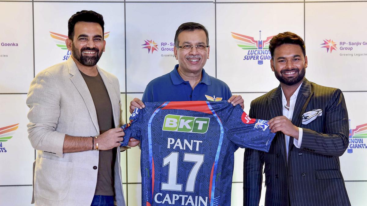 Rishabh Pant named captain of Lucknow Super Giants