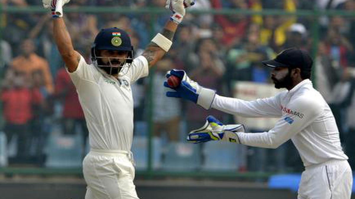 Virat Kohli Scores His Sixth Double Century The Hindu 8883