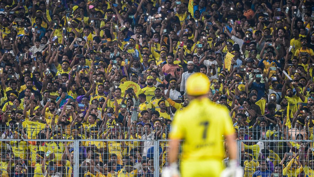 IPL 2023 | Yellow fever grips Kolkata in what might be Dhoni's swansong match at Eden