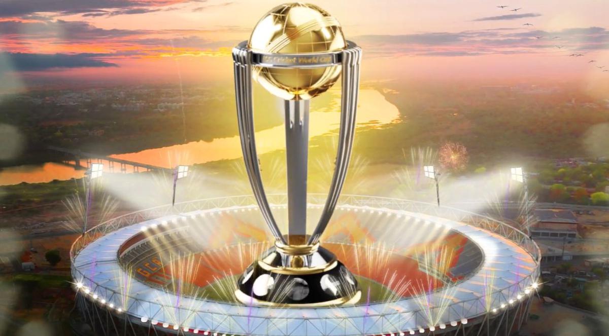 ICC World Cup trophy goes to space 