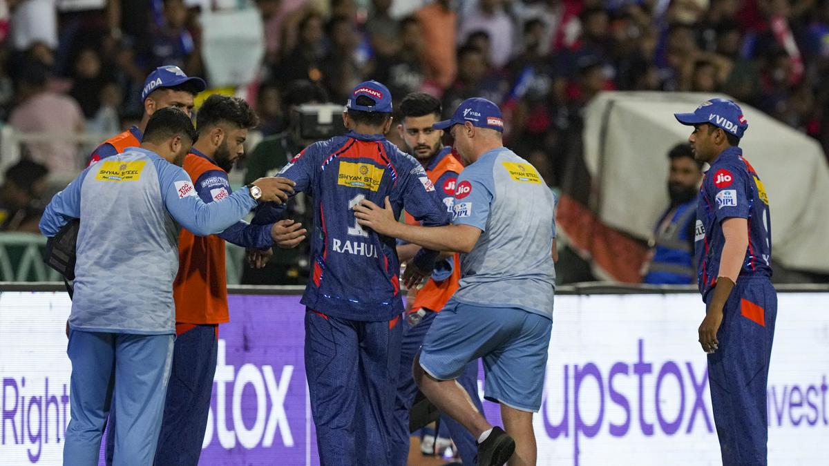 IPL 2023: LSG vs RCB | Rahul sustains thigh muscle injury, limps off field