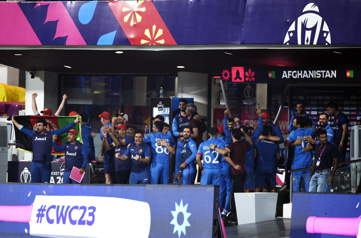ICC World Cup 2023: Afghanistan stuns, beats defending champion