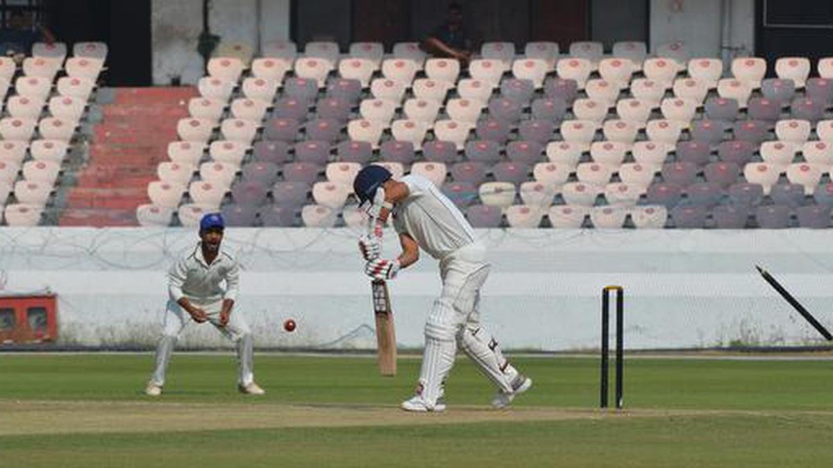 Ranji Trophy Hyderabad wins with a bonus point The Hindu