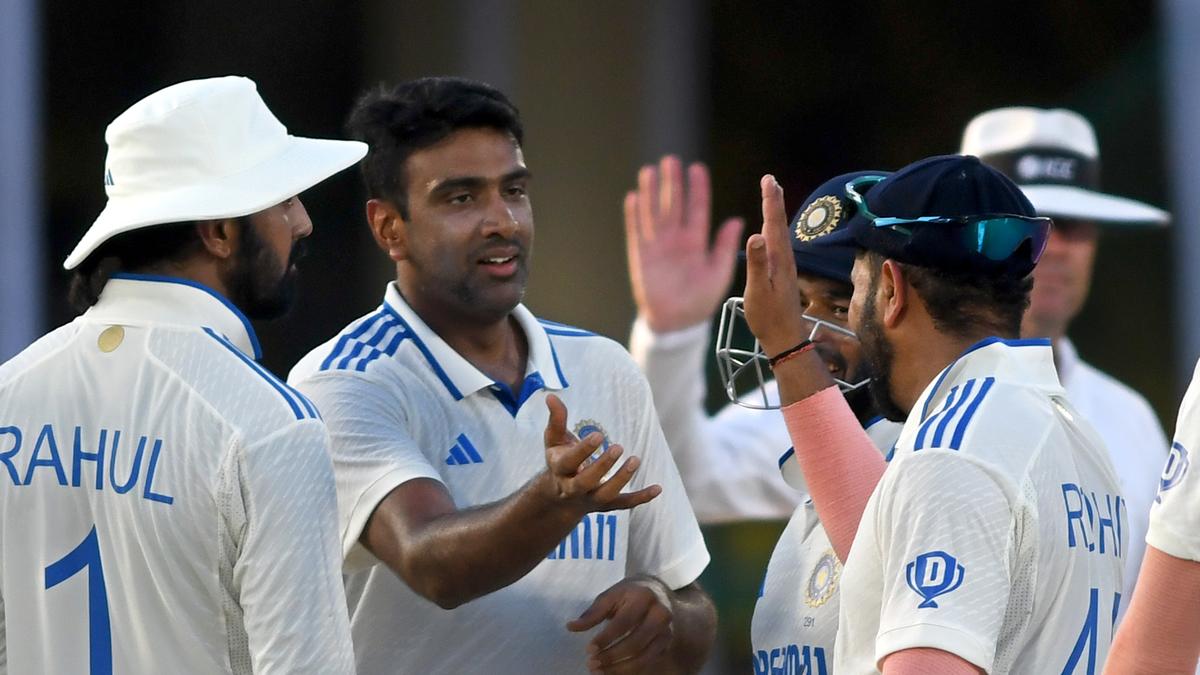 Ashwin goes level with iconic spinner Muttiah Muralitharan for remarkable Test feat