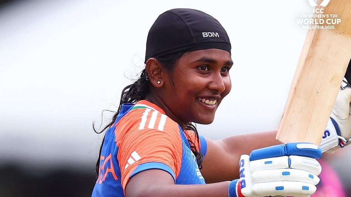 Trisha Gongadi scores first-ever century in ICC Women’s Under-19 T20 World Cup; India crushes Scotland