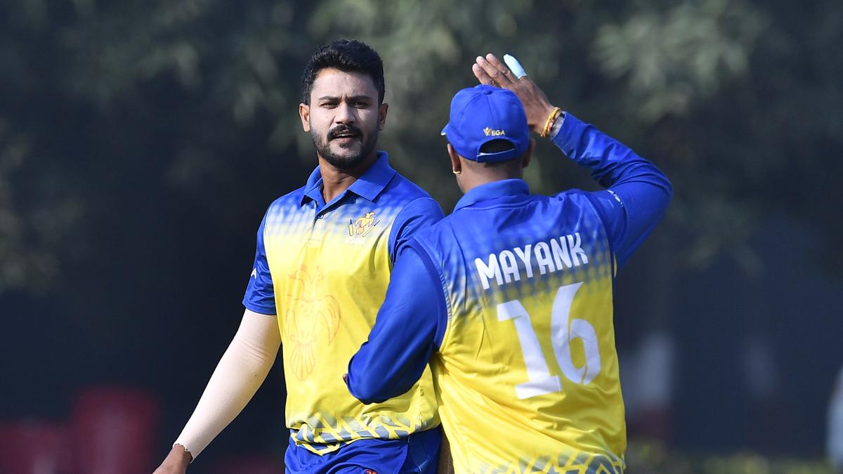 Syed Mushtaq Ali Trophy: Koushik stars in Karnataka’s rout of Tamil Nadu