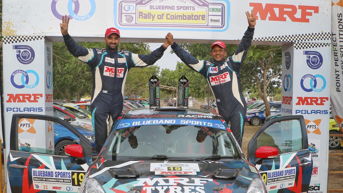 Rally of Coimbatore: Three wins in a row for Arjun Rao & Satish Rajagopal