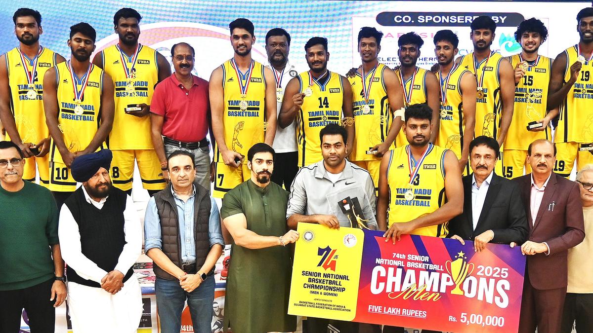 Tamil Nadu men, Railway women retain National basketball titles