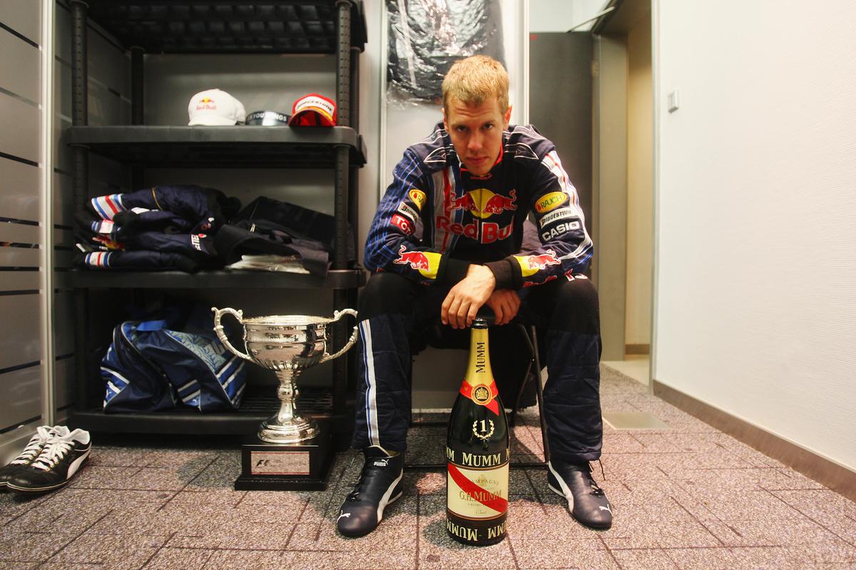 Dream start: Sebastian Vettel had incredible success early in his career with Red Bull. He was a four-time world champion at the age of 26.