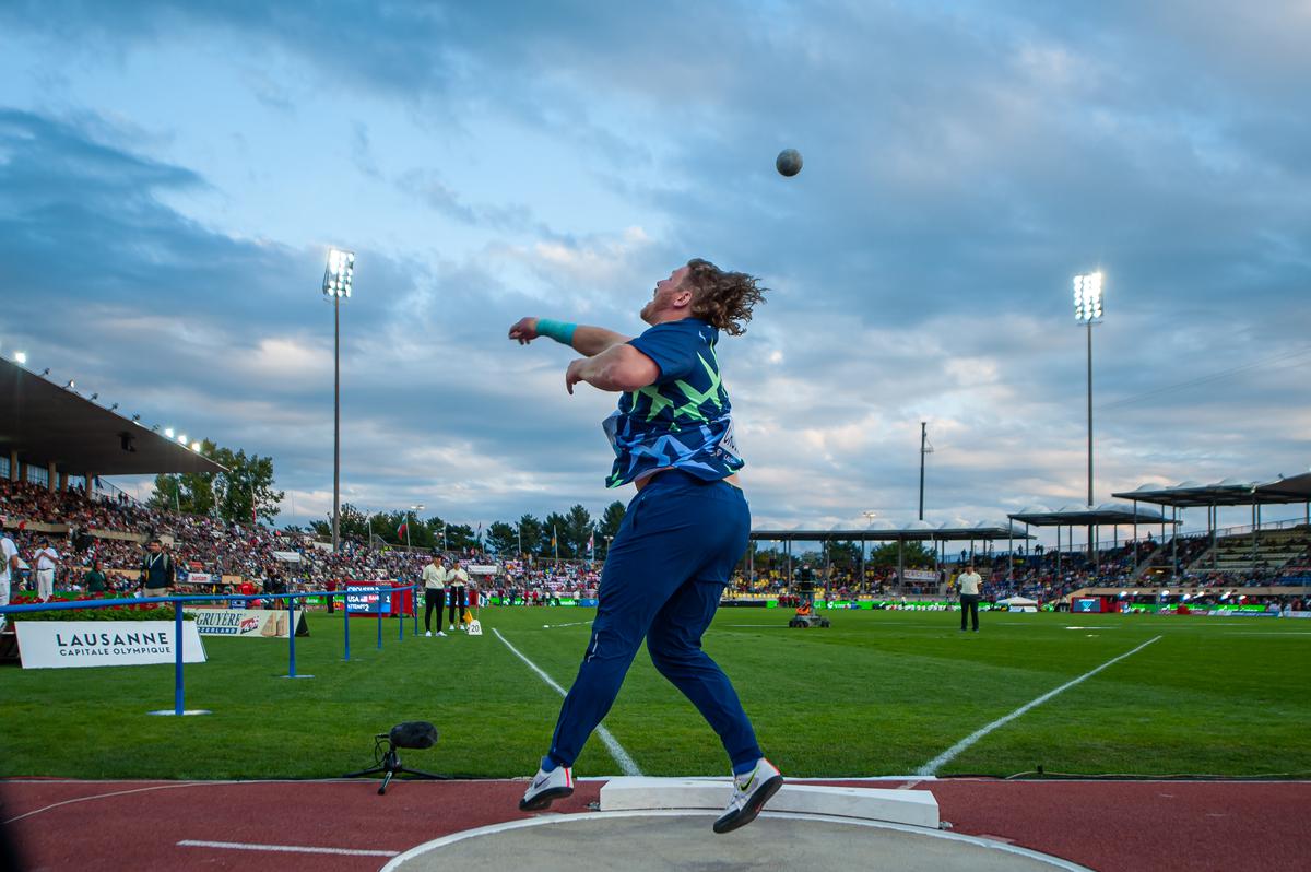 Pushing boundaries: Crouser has already taken the shot to places it has never been. There is no telling just where he might take it next. Getty Images