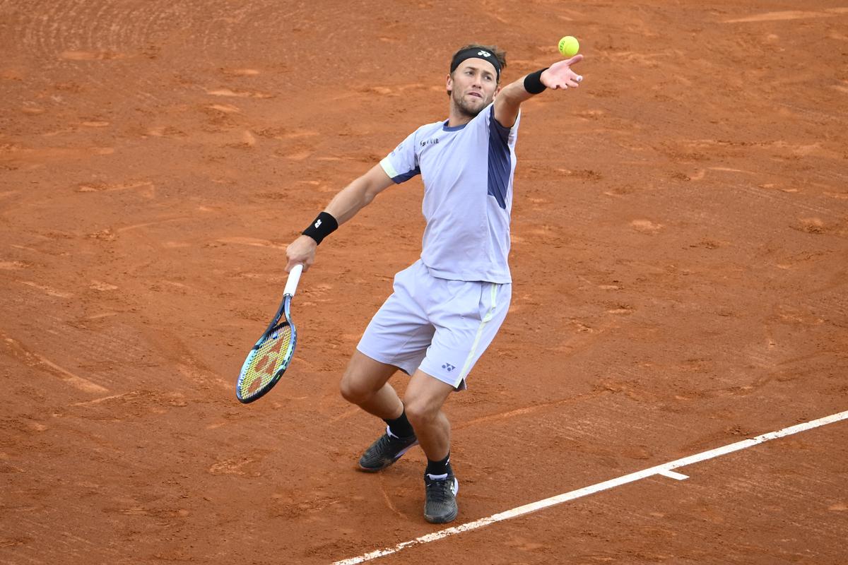 At home on the dirt: With 10 of his 11 career titles coming on clay, it’s no surprise that Ruud is looking forward to next month’s French Open. | Photo credit: Getty Images