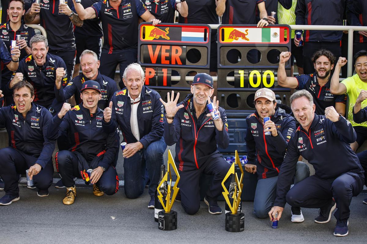 Bull run: At Red Bull, Newey has delivered 13 titles (seven drivers’ and six constructors’) and more than 100 wins. | Photo credit: Getty Images