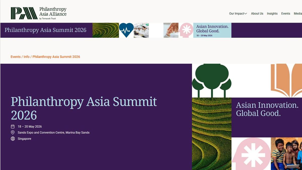 Philanthropy in Asia emerging as ‘risk capital’ for social innovation: Report