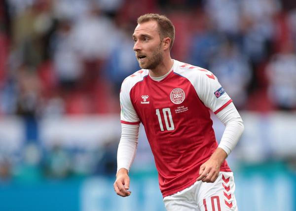 Denmark's Christian Eriksen. File