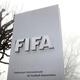 FIFA logo is seen in front of its headquarters in Zurich. File