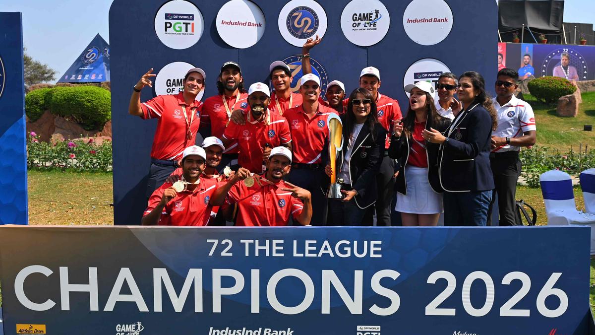 Rajasthan Regals dinobatkan sebagai juara golf perdana 72 The League